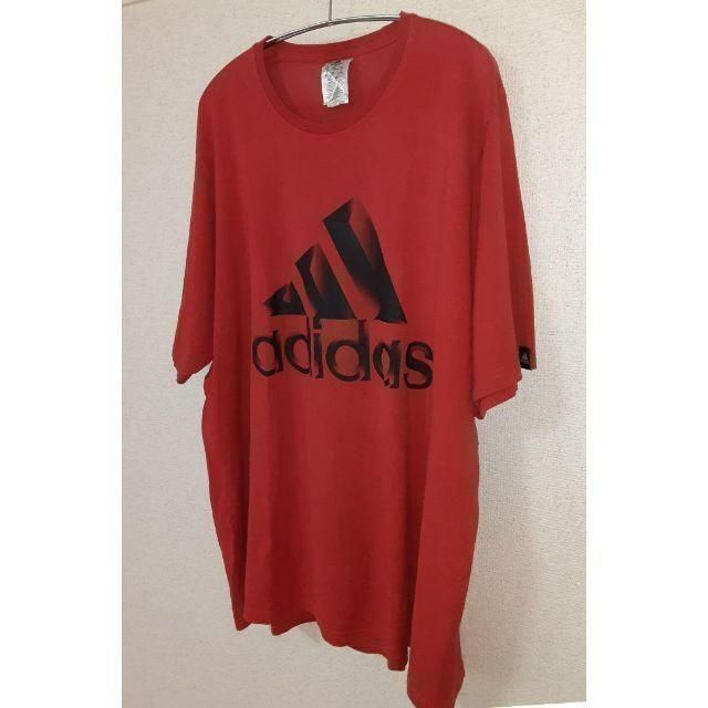 adidas(アディダス)の●【アディダス】Tシャツ ビッグ ロゴ プリント 2XL サイズ メンズのトップス(Tシャツ/カットソー(半袖/袖なし))の商品写真