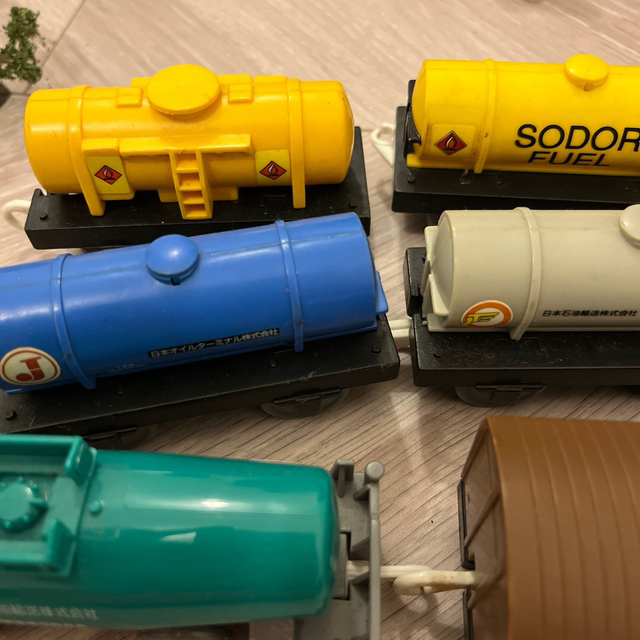Takara Tomy(タカラトミー)のプラレール　貨物列車　貨物　電気機関車 キッズ/ベビー/マタニティのおもちゃ(電車のおもちゃ/車)の商品写真