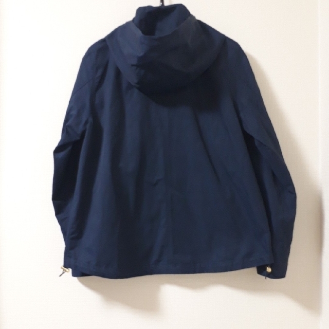 Discoat(ディスコート)のDiscoat ナイロン マウンテン パーカー ブルゾン フード 紺色 レディースのジャケット/アウター(ナイロンジャケット)の商品写真