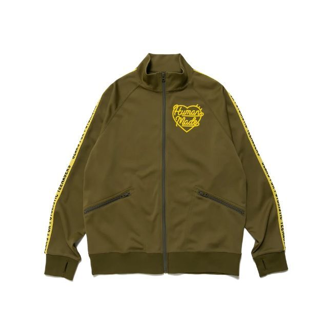 HUMAN MADE(ヒューマンメイド)のHUMAN MADE TRACK JACKET OLIVE DRAB XL メンズのトップス(ジャージ)の商品写真