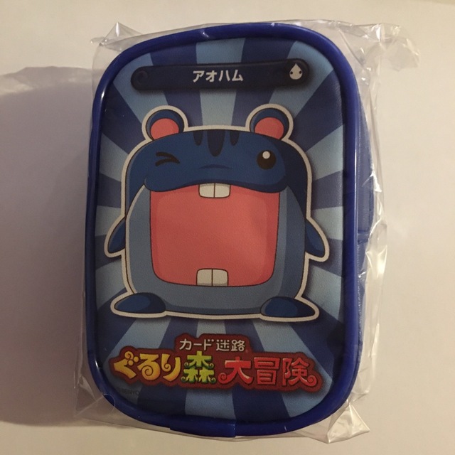 りるりる様専用】新品!ぐるり森 アオハムポーチ(カードケース)の通販