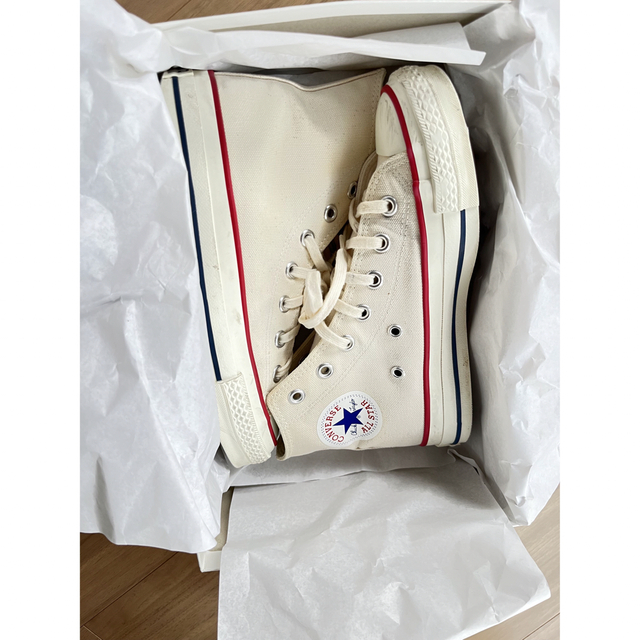 CONVERSE(コンバース)のコンバース オールスター_ホワイト_キャンバス地 レディースの靴/シューズ(スニーカー)の商品写真