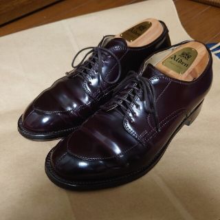 再追加販売 Alden オールデン 2210 NST Uチップ 7.5D 25.5cm 美品