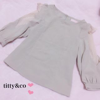 ティティアンドコー(titty&co)のtitty&co さえこさんブラウス(シャツ/ブラウス(長袖/七分))