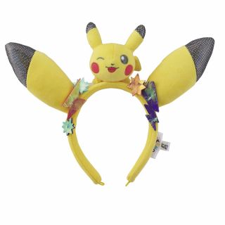 ポケモン(ポケモン)のユニバ　ピカチュウ　カチューシャ　USJ ポケモン　新品タグ付き(カチューシャ)