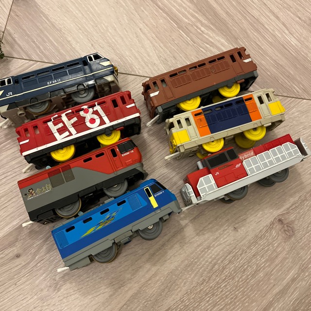 Takara Tomy(タカラトミー)の貨物列車　電気機関車 キッズ/ベビー/マタニティのおもちゃ(電車のおもちゃ/車)の商品写真