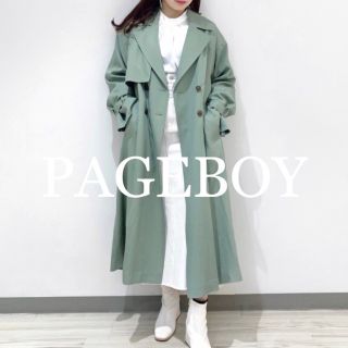 ページボーイ(PAGEBOY)の【未使用品】PAGEBOY テンセルスマートトレンチコート(トレンチコート)