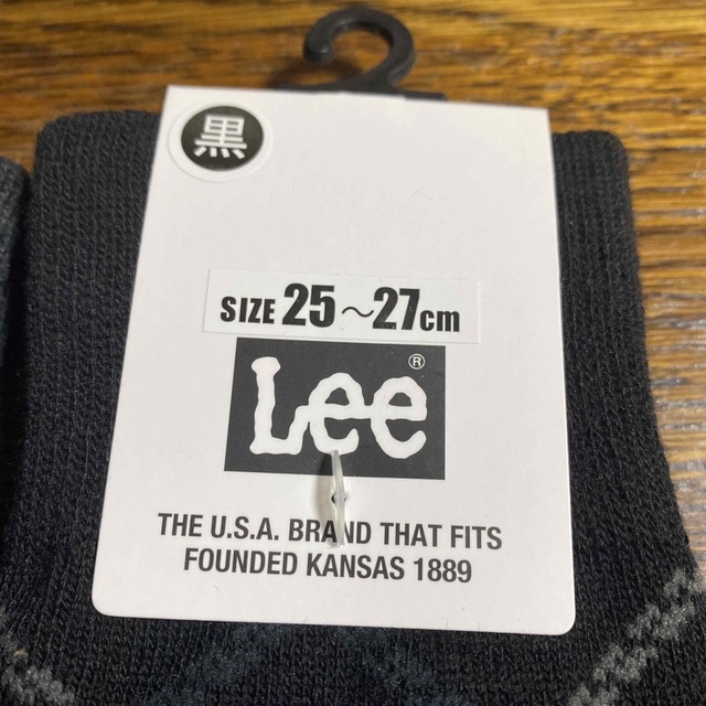 Lee(リー)のLee  メンズくつ下 25cm〜27cm 2足セット メンズのファッション小物(その他)の商品写真