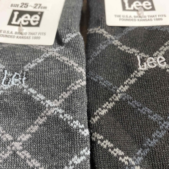 Lee(リー)のLee  メンズくつ下 25cm〜27cm 2足セット メンズのファッション小物(その他)の商品写真