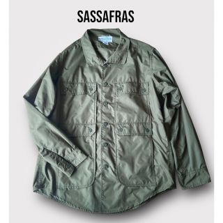 ササフラス(SASSAFRAS)のSASSAFRAS ササフラス シャツジャケット ブルゾン(ミリタリージャケット)