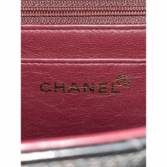 CHANEL(シャネル)のゲンキ専用シャネルCHANELWチェーンショルダーバッグ　デカマトラッセ30　黒 レディースのバッグ(ショルダーバッグ)の商品写真