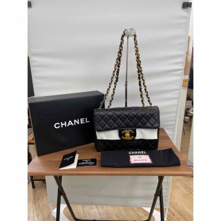 シャネル(CHANEL)のゲンキ専用シャネルCHANELWチェーンショルダーバッグ　デカマトラッセ30　黒(ショルダーバッグ)