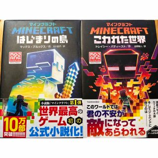 マインクラフト　小説　2冊(文学/小説)