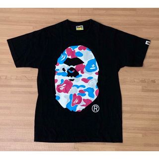 アベイシングエイプ(A BATHING APE)の★美品★激レア★ 都市限定 APE 横浜 限定 カラーカモ 大猿 Tシャツ M(Tシャツ/カットソー(半袖/袖なし))