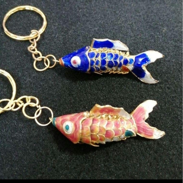 コーチ　金魚　キーホルダー