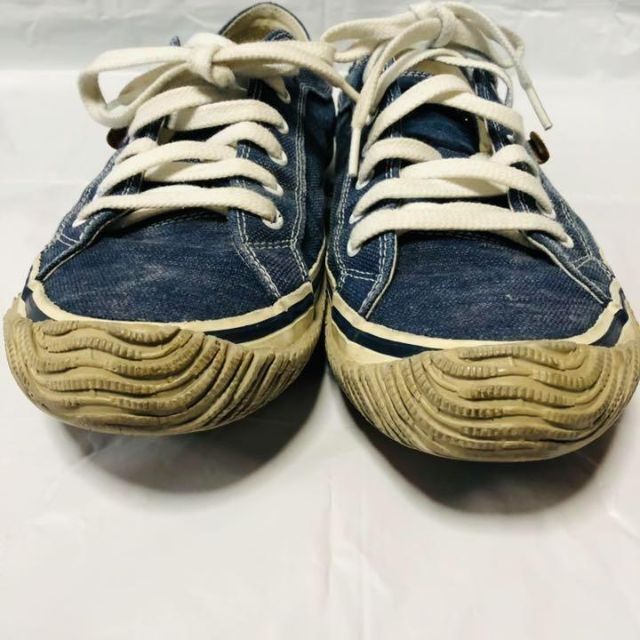 SPINGLE MOVE(スピングルムーブ)の【値下げ】SPM-141　ネイビー　Lサイズ(26.5cm)　日本製　匿名配送 メンズの靴/シューズ(スニーカー)の商品写真