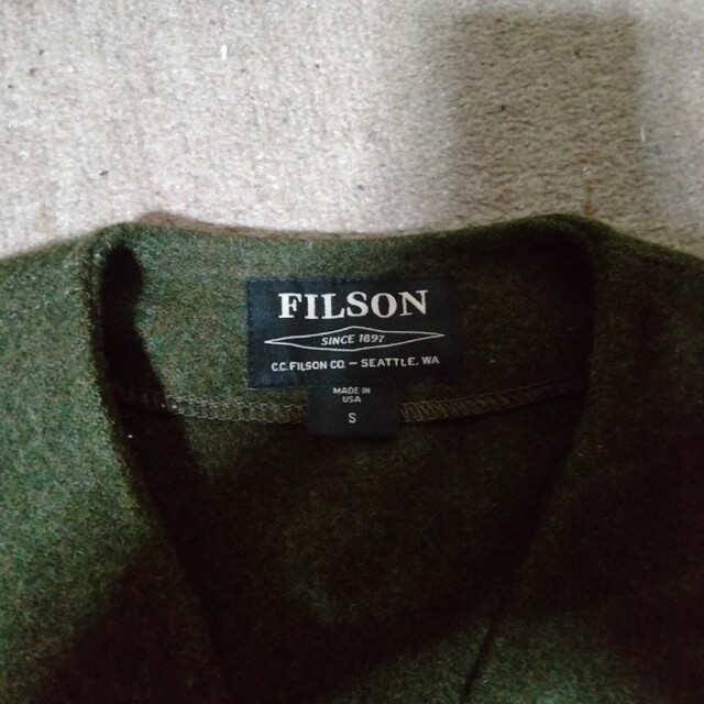 FILSON(フィルソン)のFILSONウールベスト メンズのトップス(ベスト)の商品写真