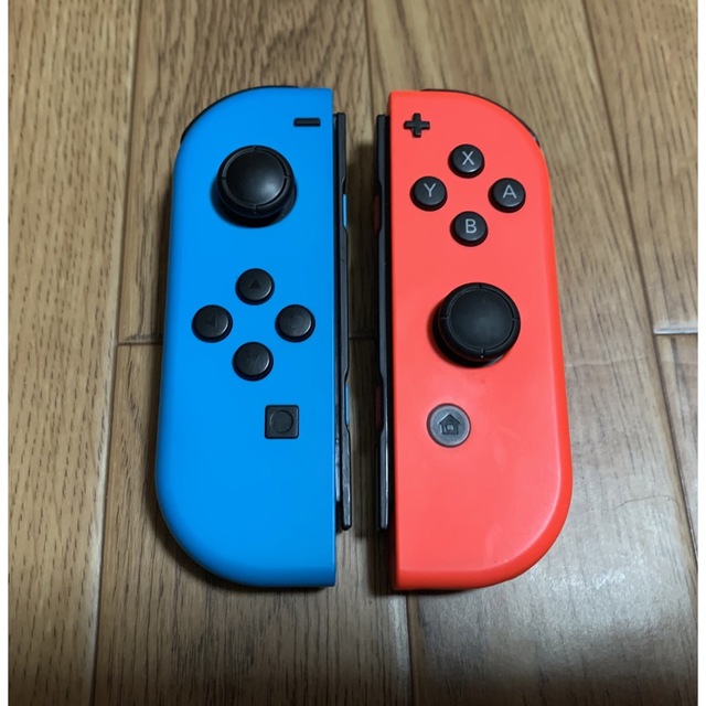 Nintendo Switch - Switch ジョイコン ネオンブルー×ネオンレッド(2020