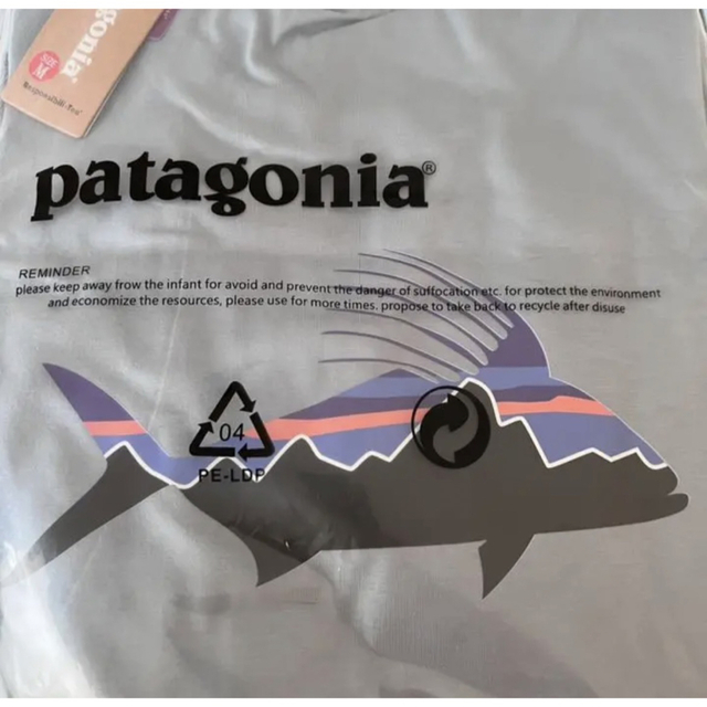 patagonia organic cotton graphic tee【新品】