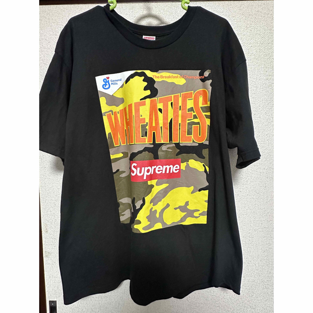 Supreme®/Wheaties® Tee 黒　L　即発送