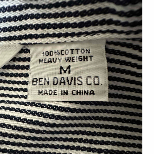 BEN DAVIS(ベンデイビス)のBEN DAVIS  ハーフジップ　メンズシャツ メンズのトップス(シャツ)の商品写真