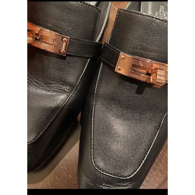 トラディショナルウェザーウエア エルメスhermesミュールパンプス