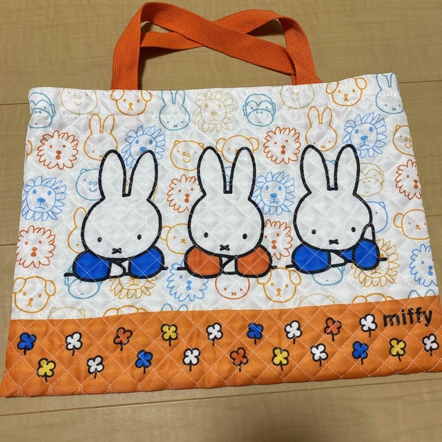 miffy(ミッフィー)のミッフィー　レッスンバッグ　ナップザック　新品・未使用 キッズ/ベビー/マタニティのこども用バッグ(レッスンバッグ)の商品写真