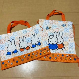 ミッフィー(miffy)のミッフィー　レッスンバッグ　ナップザック　新品・未使用(レッスンバッグ)