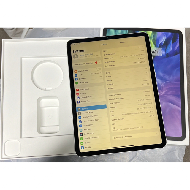 iPad - ジャンクiPad Pro11第2世代 128GBWi-Fi ＋Cellular の通販 by ...
