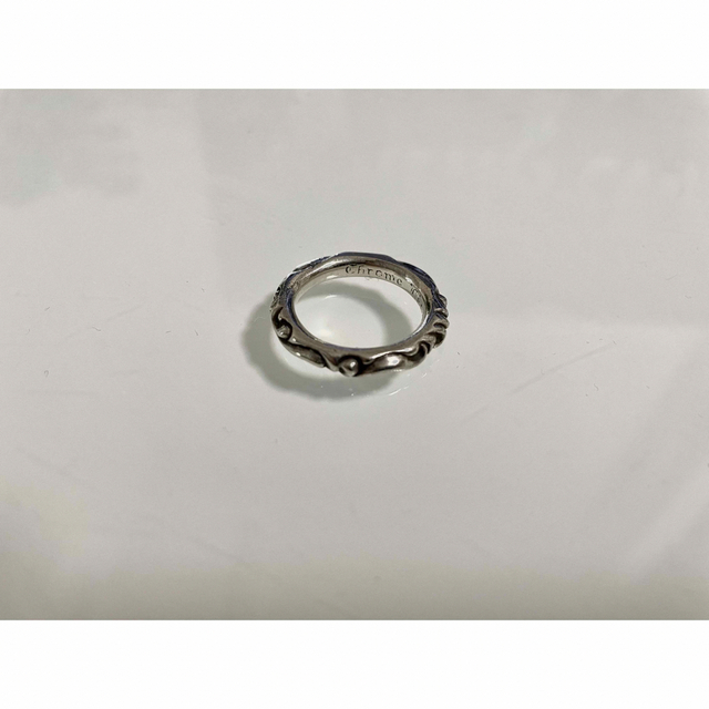 Chrome Hearts(クロムハーツ)のクロムハーツ  スクロールバンドリング メンズのアクセサリー(リング(指輪))の商品写真