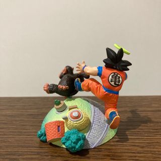 ドラカプ ドラゴンボールフィギュアジオラマ 悟空対バブルスくん