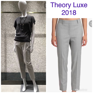 セオリーリュクス(Theory luxe)のCotton Comfort Ribra 36 Theory luxe 2018(クロップドパンツ)