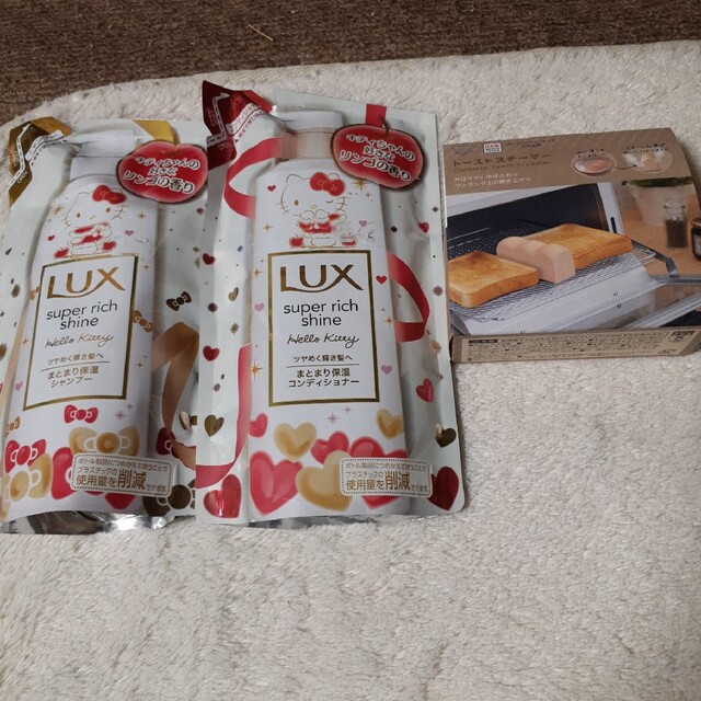 LUX キティ（シャンプー、コンディショナー）つめかえセット