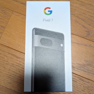 グーグルピクセル(Google Pixel)のpixel7 黒　obsidian 128GB(スマートフォン本体)