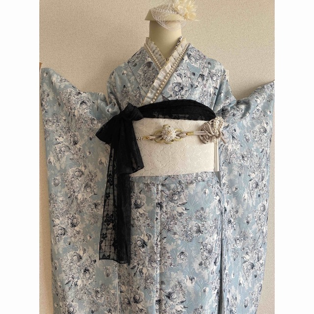 新品 オリジナルレース振袖 (❾点)フルセット 成人式 | フリマアプリ ラクマ