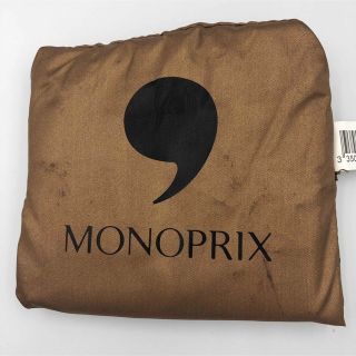 ☆難あり☆ MONOPRIX モノプリ　エコバッグ GOLD ゴールド(エコバッグ)