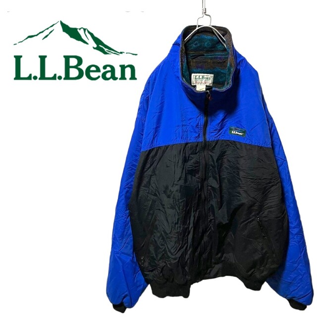 L.L.Bean】80's ヴィンテージ ウォームアップジャケット A-498