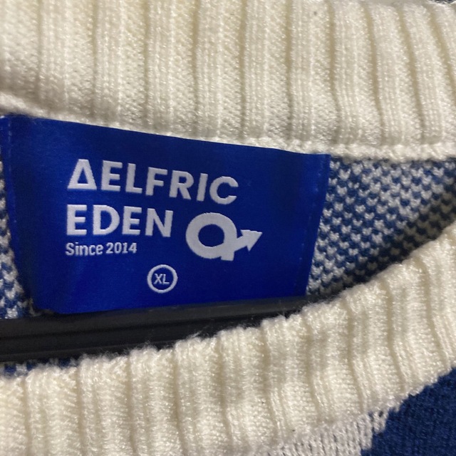 AELFRICEDENニット 青 メンズのトップス(ニット/セーター)の商品写真