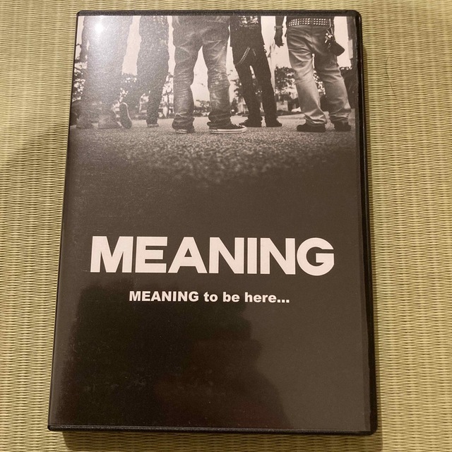 MEANING　to　be　here．．．　／　To　the　Future DV エンタメ/ホビーのDVD/ブルーレイ(ミュージック)の商品写真