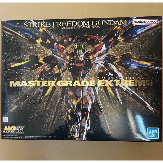 BANDAI(バンダイ)の【新品】　MGEX ストライクフリーダムガンダム　2個セット ストフリ エンタメ/ホビーのおもちゃ/ぬいぐるみ(模型/プラモデル)の商品写真