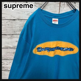 シュプリーム(Supreme)の【即完売モデル】シュプリーム☆ビッグロゴ　最高デザイン　希少カラー　ロンT 美品(Tシャツ/カットソー(七分/長袖))