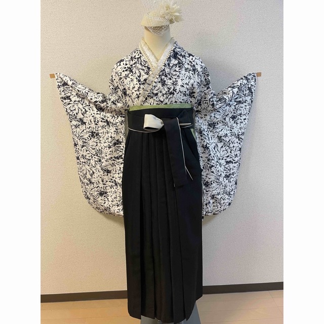 卒業式 総レース二尺袖着物、袴、2点セットの通販 by yuki's shop|ラクマ