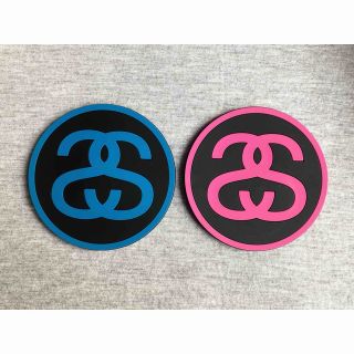 ステューシー(STUSSY)の新品未使用☆2枚セット☆激レア☆ステューシー シャネルロゴ ラバーコースター(その他)