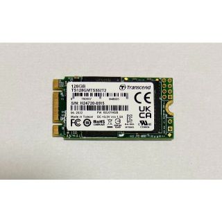 トランセンド(Transcend)のTranscend 産業用 高信頼 高耐久 M.2 SATA SSD 128GB(PCパーツ)