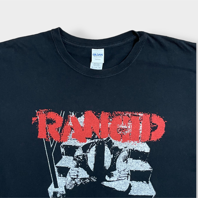 GILDAN】RANCID 公式 バンドTシャツ プリントXL ランシド