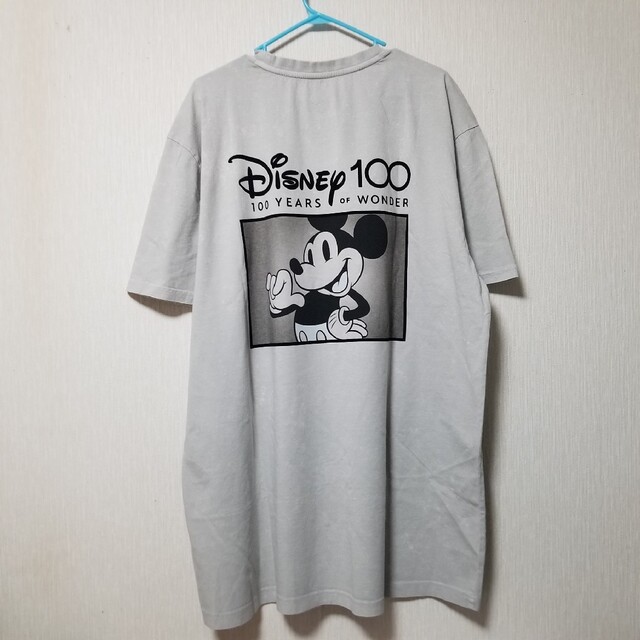 新品 ディズニー Tシャツ ミッキー 100周年 半袖 USA メンズ XL