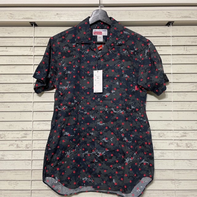 新品タグ付き　COMMEdesGARCONS SHIRT×supreme 半袖のサムネイル