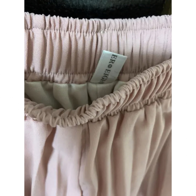 GU(ジーユー)のプリーツ　ガウチョパンツ　ピンク　サンフラワー　スカート　パンツ　美品 レディースのパンツ(キュロット)の商品写真