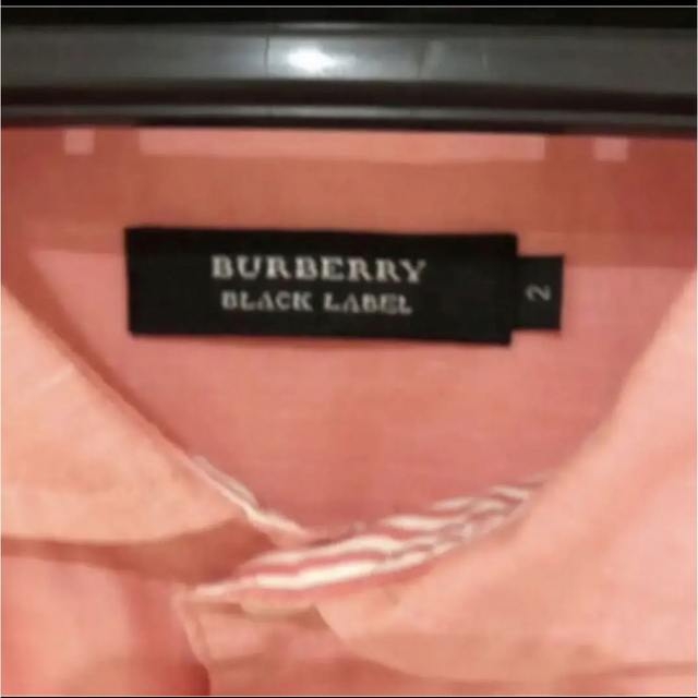 BURBERRY BLACK LABEL(バーバリーブラックレーベル)の★ BURBERRY   BLACK  LABEL  ★  長袖 シャツ（M） メンズのトップス(シャツ)の商品写真