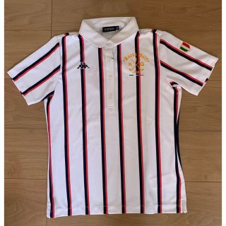 カッパ(Kappa)の【新品】Kappa レディースゴルフウェア　Sサイズ半袖ポロシャツ(ウエア)